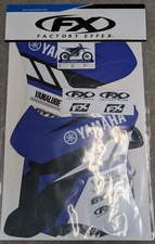 Factory Effex EVO 19 Shroud Graphic Kit - Yamaha For 02-14 YAMAHA YZ250