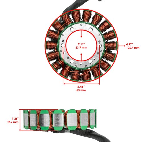 4019180 Stator For Polaris RZR Pro XP 2021-2024 / RZR Pro XP 4 2020-2024 - Foto 2 di 7