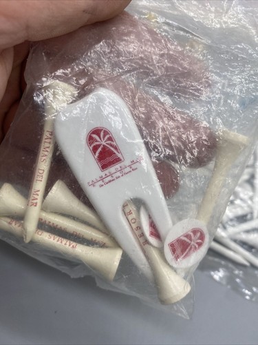 New/Never Used Vintage Wooden Golf Tees Multi Colored Kodak,Budweiser And Other - Picture 5 of 11