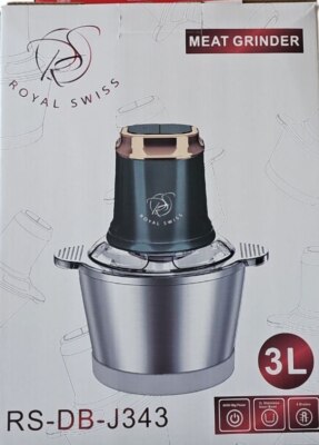 Royal Swiss Fleischwolf Meat Grinder Manuell & robust für Fleisch und mehr