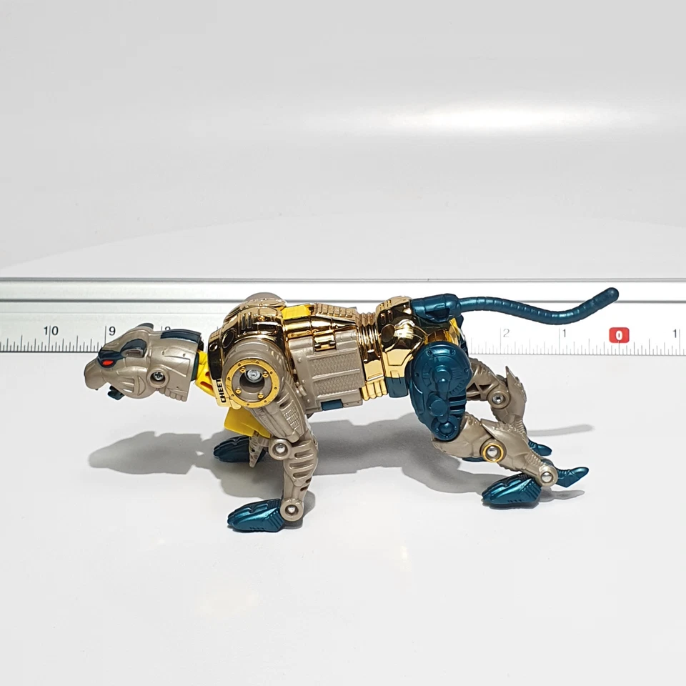 Transformers Beast Wars CHEETOR figure COMPLETE Transmetals Deluxe Class Maximal - Image 2 of 4