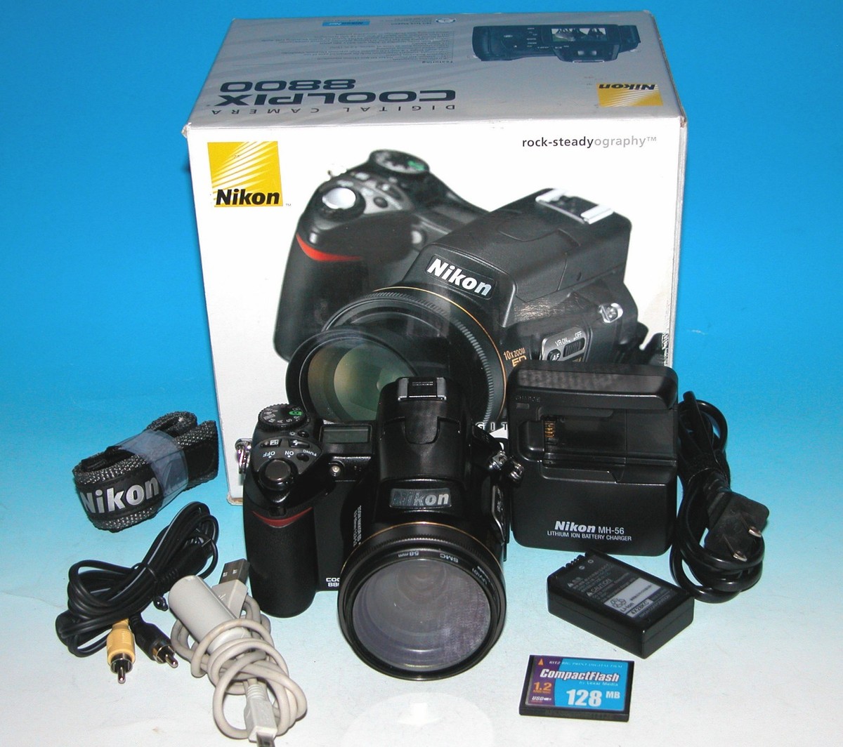 Nikon COOLPIX 8800 8.0MP Digital Camera - Black #7316 18208255238