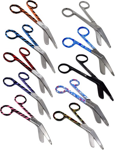 10x Verbandschere 5,5 Zoll Lister chirurgische medizinische Krankenschwester leichte Instrumente - Bild 24 von 25