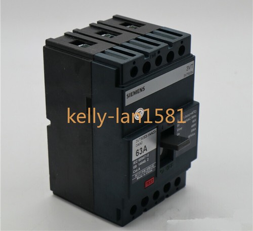 1pc New Siemens Molded Case Circuit Breaker 3VT8063-1AA03-0AA0 3VT63N 63A - Picture 3 of 4