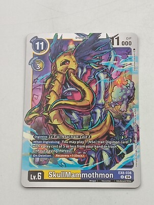 Digimon TCG Einzelkarte SkullMammothmon NM