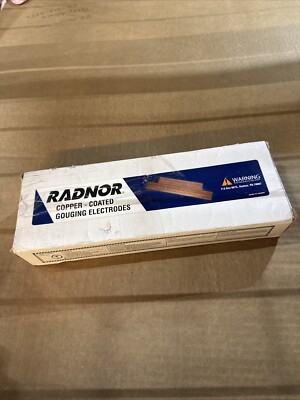 (50-Pk) Radnor Copper Coated Electrodes 3/8'' x 12'' 64002225