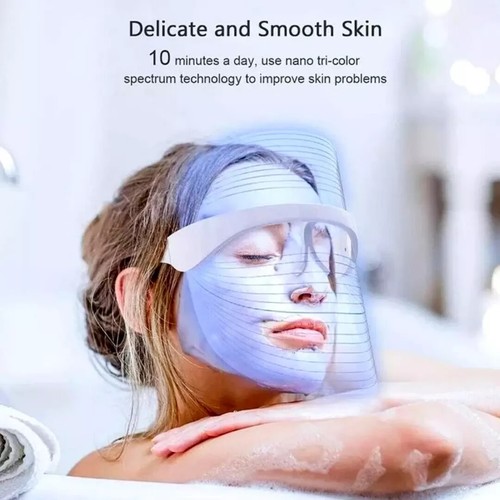 Mascara Led Facial 7colors LED multi Funciones Treatment Rejuvenece Tu Rostro - Picture 9 of 11