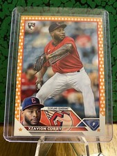 RARE 2023 Topps /99 Orange Parallel XZAVION CURRY RC