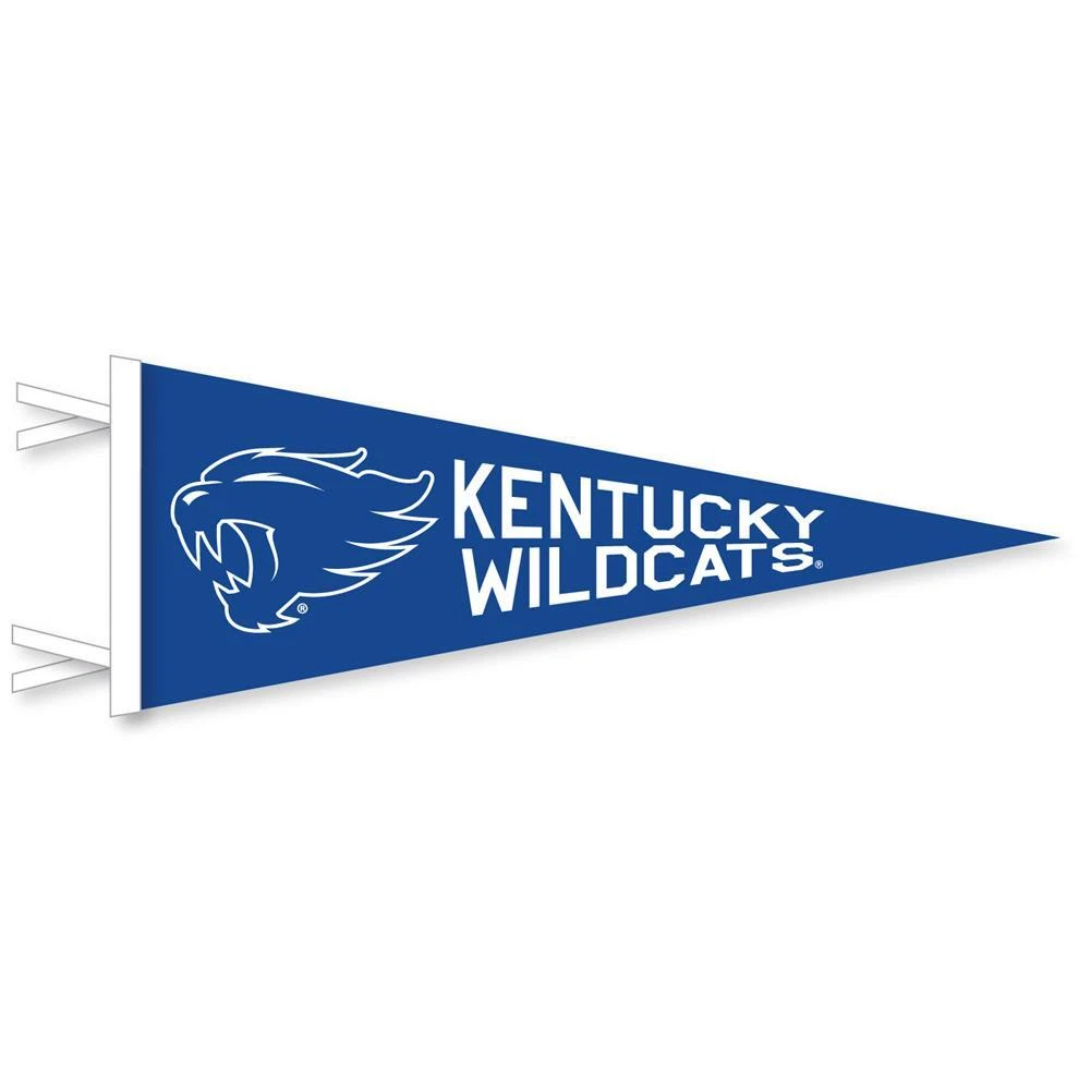 Fanion Vintage En Feutre Kentucky Wildcats - NCAA Football - Pièce Rare De Collection