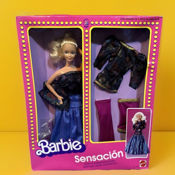 Barbie Superestrella Mexicana Sensación De Colección Rara ~ Mattel 8481 Mercado Exterior ⭐️