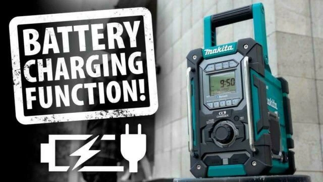 Makita DMR301 12-18V DOB+ Bluetooth Charger Radio - Blue
