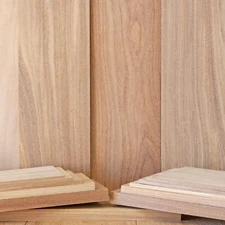 1/8", 1/4", 1/2" & 3/4" S4S Afromosia Dimensional Lumber