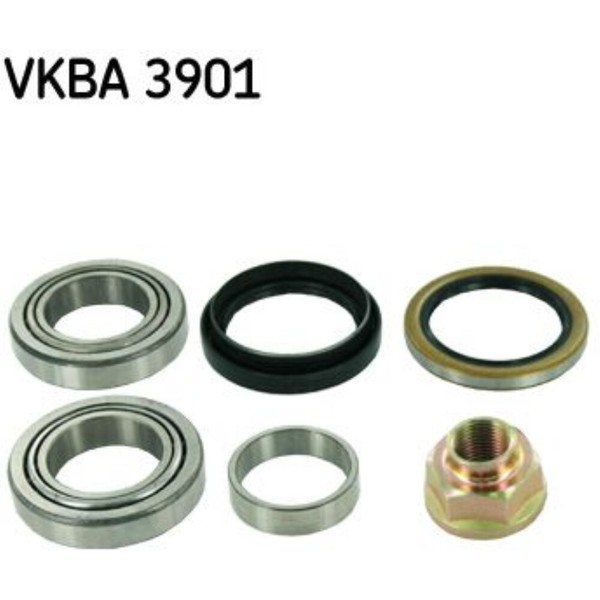 1X SKF Radlager Satz Radlagersatz Vorne FüR Chevrolet Matiz M200 M250 Daewoo-image