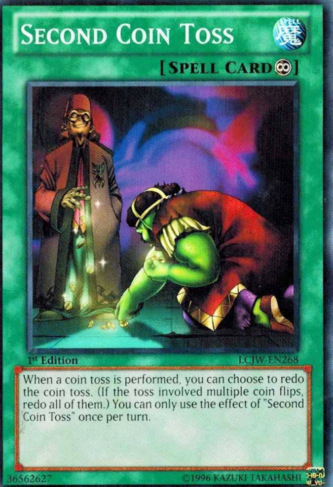 YuGiOh Legendary Collection 4: Joey's World Second Coin Toss Lcjw-en268