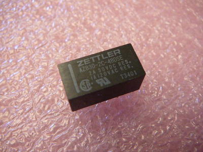ZETTLER Polarized Single Side Stable 2A DPDT 48 VDC PCB DIP Signal Relay Qty.5