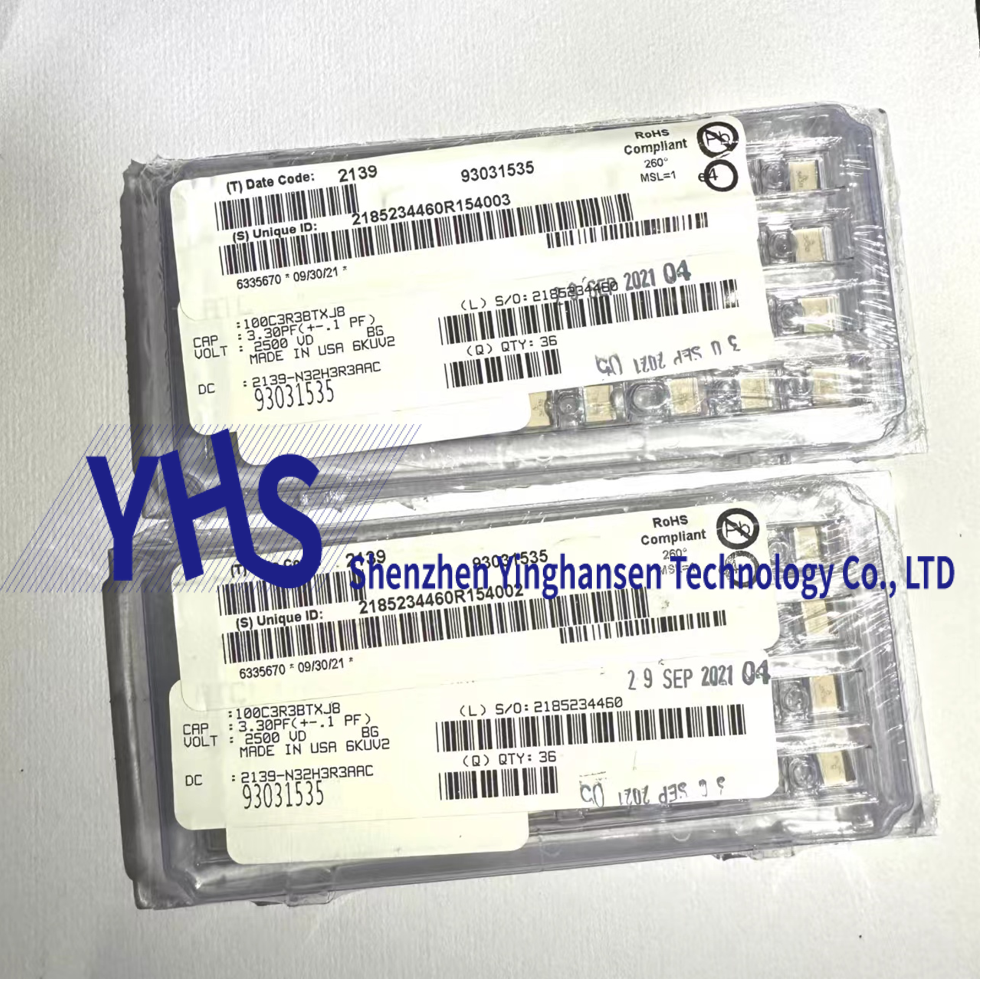 American Technical Ceramics ATC100C271JW2500X - 270pF 2500V High RF Power Porcelain MLC Capacitor