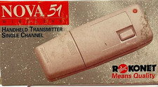 Transmisor inalámbrico de 1 canal alarma control remoto Rokonet Risco Nova 51 RW-T51 318 MHz