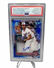 2022 Bowman Draft Trey Lipscomb /150 Blue Wave Refractor PSA 10 📈