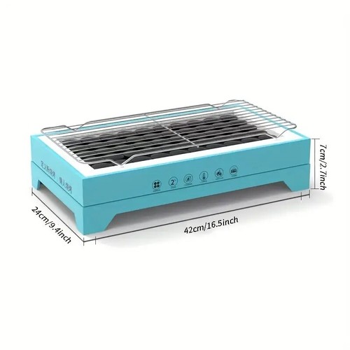 Disposable Grill, Portable Charcoal Grill, Barbecue, Grilling Kit for outdoorset - Picture 4 of 4