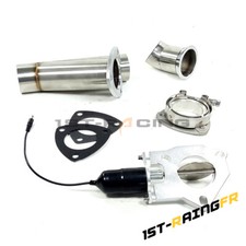 2.5" Inch Electric Exhaust Control Dual Valve with Remote Control System Kit