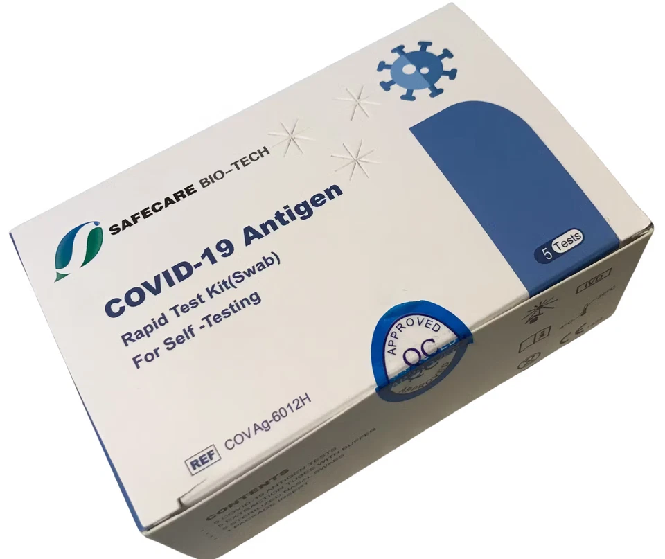 40 Safecare Corona Schnelltest Selbsttest Nasenabstrich BfArM-Zulassung Covid19