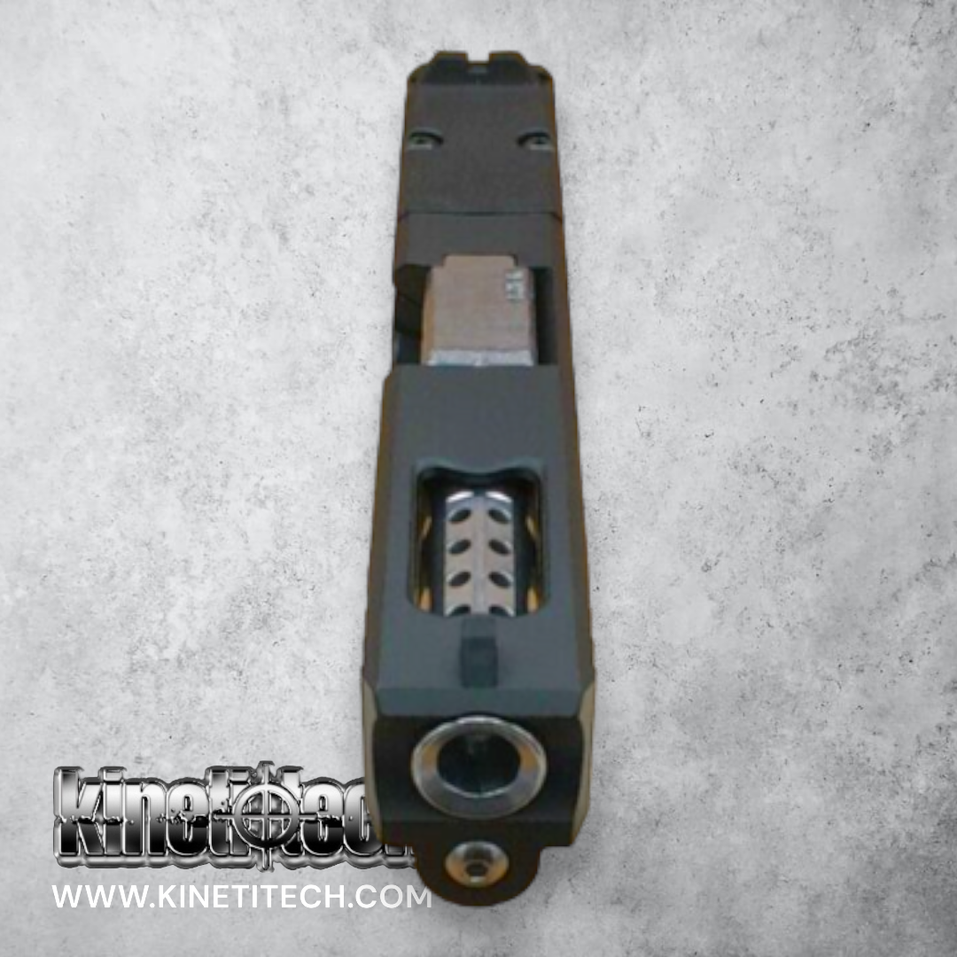 For Glock 19 19X Complete Slide GEN5 RMR Sights Lightning PORTED Polish ...