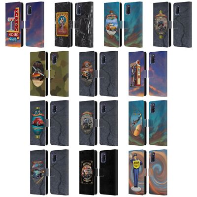 OFFIZIELLE LARRY GROSSMAN RETRO KOLLEKTION BRIEFTASCHE HUELLE FÜR OPPO HANDYS