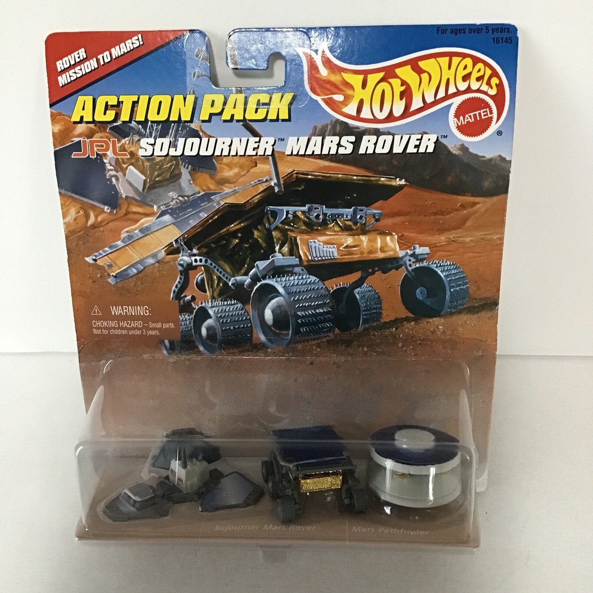 ミニカー Sojourner Mars Rover Amazon.com: Hot Wheels JPL Sojourner Mars Rover Action Pack