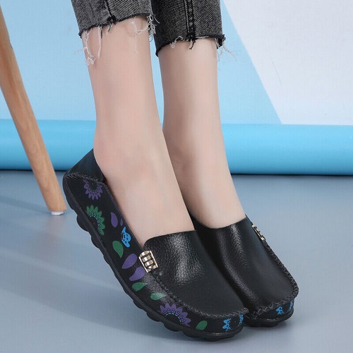 Women Loafers Shoes Woman Flats Soft 