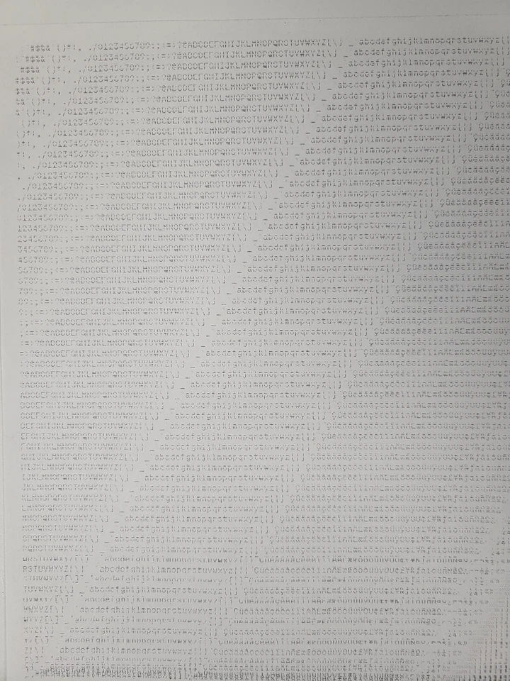 Epson LQ-590 Dot Matrix 24-Pin Printer Parts (Prints Poor, Missing: Eject, Tray) - Image 3 of 4