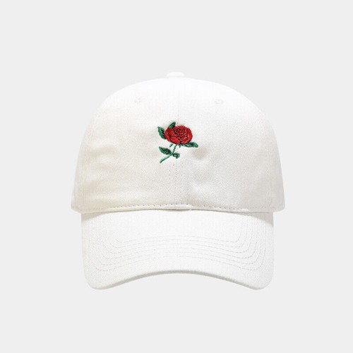 Fashion Mens Women Baseball Cap Adjustable Strapback Rose Embroidery Trucker Hat - Bild 12 von 15