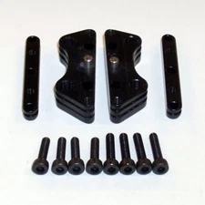 XTREME RACING OFNA JAMMIN X1 CRT BLACK ALUMINUM QUICK CHANGE MOTOR MOUNT