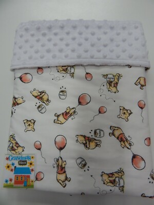Bavaglino Salvapetto Winnie The Pooh Vasetti Di Miele, Cotone, Fatto A Mano