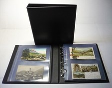 SAFE ALBUM RACCOGLITORE PER CARTOLINE CON 25 FOGLI A 2 SCOMPARTI