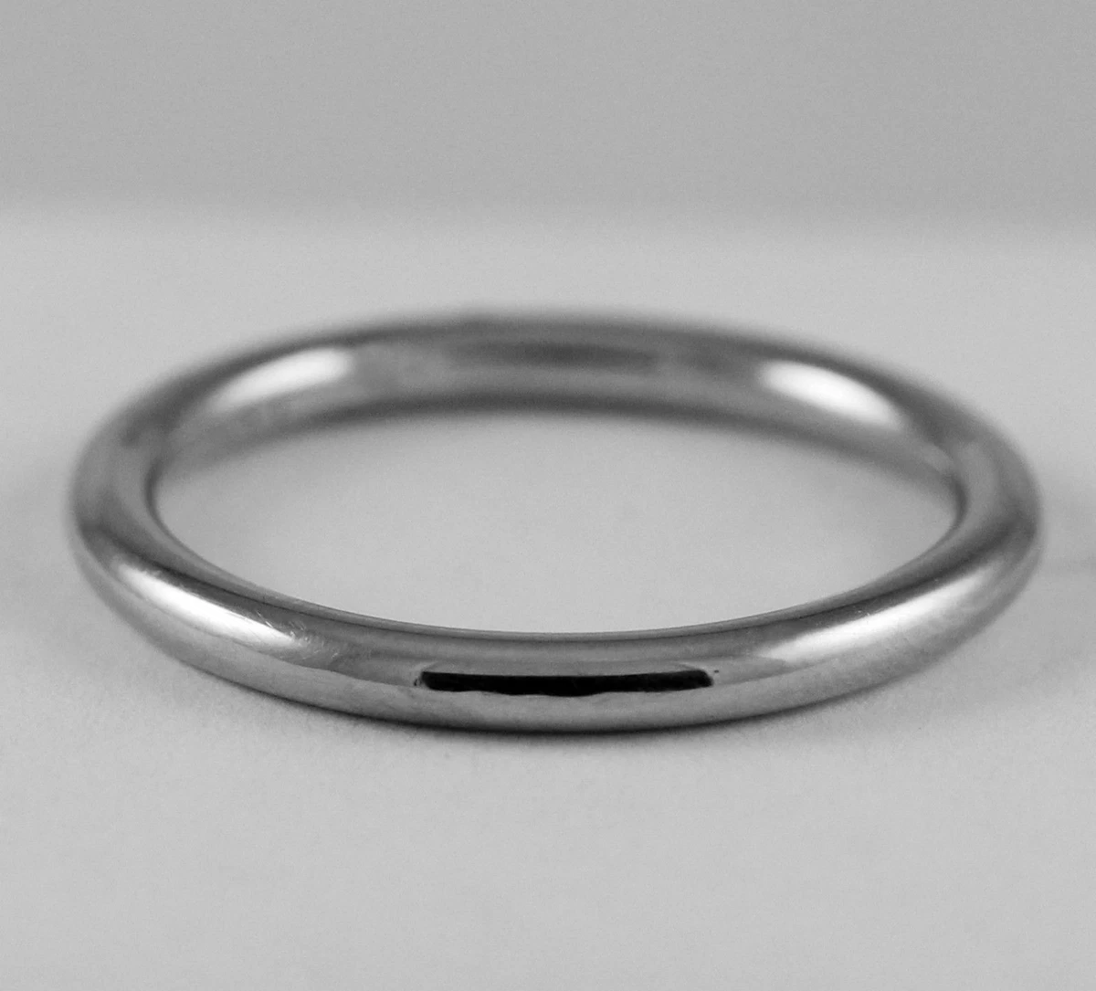 Platinum Ladies Band size 6 3.9gr New ring design 00009571 eBay