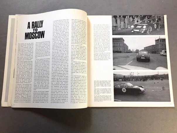 1967 Porsche Christophorus Magazine Brochure No67 Race Car 911 Racing 356SC Foto 3 de 4