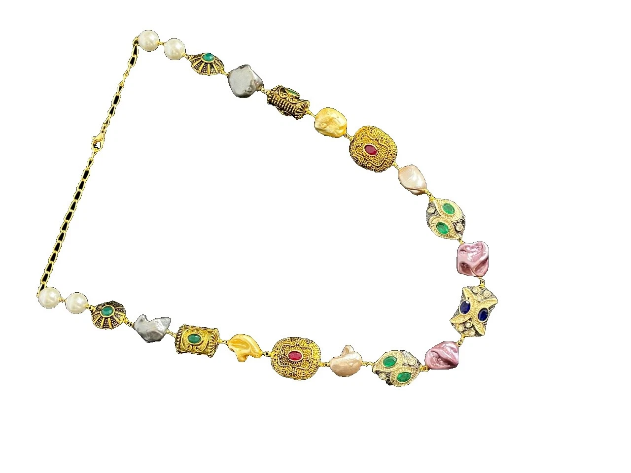 珍珠运气时尚项链