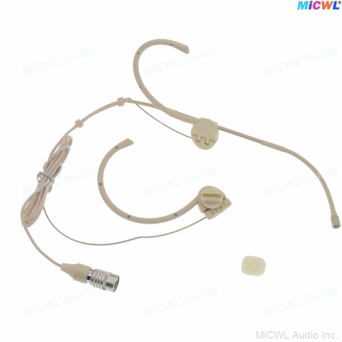 Faltbares Headset Mikrofon für Shure Sennheiser G3 G4 AKG Paket Sys MiCWL OM12 - Bild 4 von 11