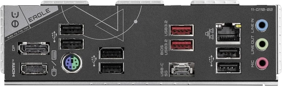 Gigabyte B650 Eagle Scheda Madre PC Gaming ATX AMD AM5 DDR5 M.2 PCIe 5.0 HDMI/DP