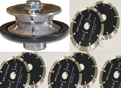 2'' Full Bullnose V50 Router Bit 35 saw Blade stone granite concrete edge shaping