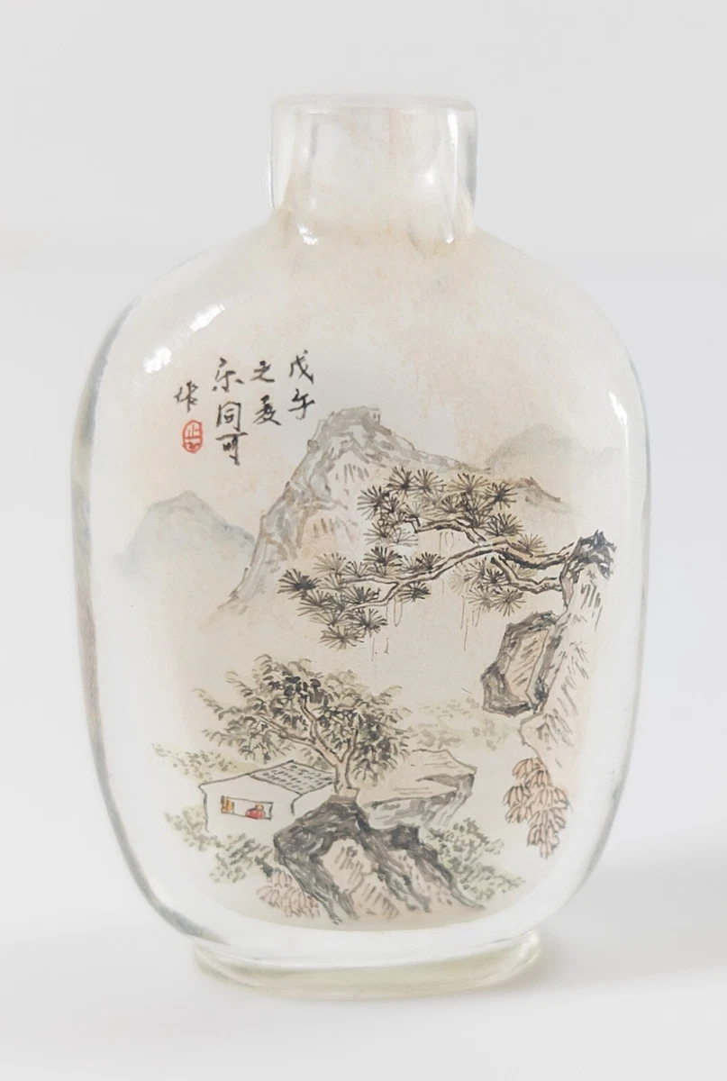 中国内画鼻烟壶| eBay