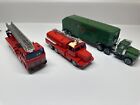 Solido - Fire Engine diecast model Trucks lot of 3