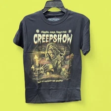 Vintage style Creepshow horror movie short sleeve black color shirt KV34731