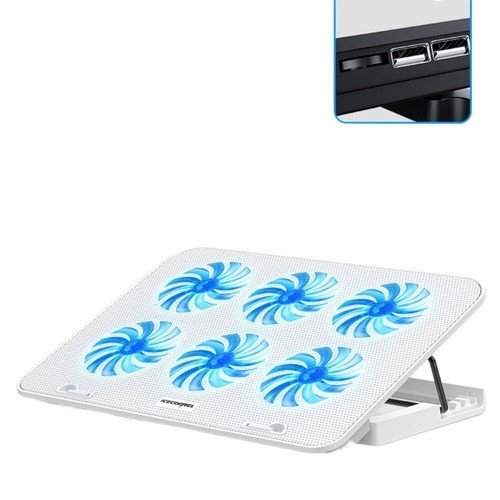 5 Angle Adjustable Laptop Cooling Pad Laptop Cooler Base for 13-18 inch - Afbeelding 15 van 19