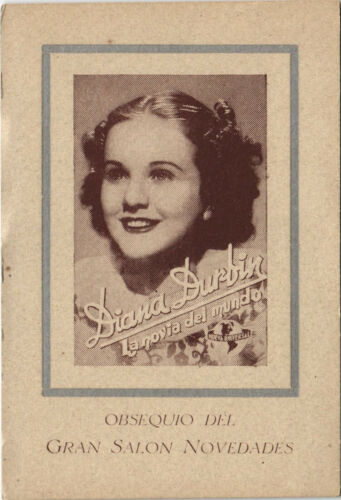 PC DEANNA DURBIN, LA NOVIA DEL MUNDO, MOVIE STAR, Vintage Postcard (b37142) - Bild 1 von 2