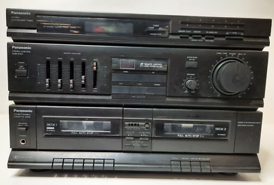 Panasonic SA-H82 Double Deck Cassette Player | eBay