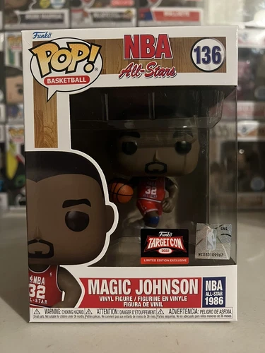 FUNKO POP- NBA: Legends - Magic Johnson #136 (Target Exclusive) - NIB