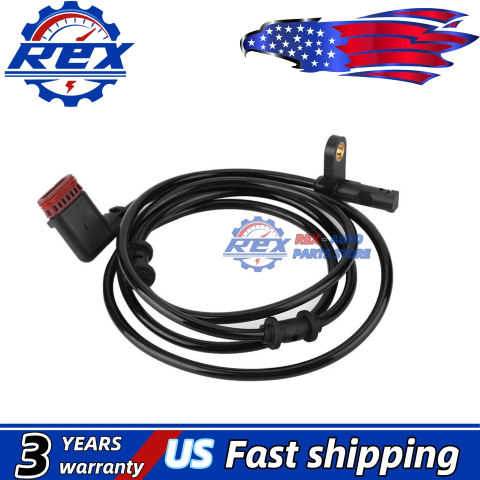 Sensor de velocidad de rueda ABS premium para todas las ruedas delanteras y traseras (4 piezas) para Mercedes-Benz Foto 3 de 4