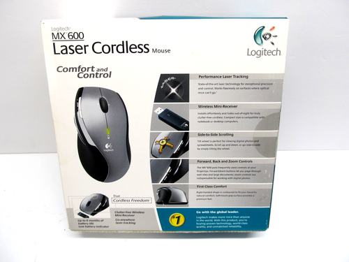 Logitech MX 600 MX600 Wireless Cordless Laser Mouse NEW SEALED!!! - Picture 2 of 3
