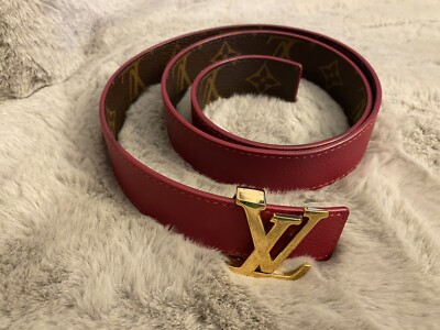 Authentic Louis Vuitton Initiales Reversible Brown Belt 90  display picture 2